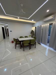 Dining Area Image of 2880 Sq.ft 4 BHK Apartment / Flat for rent in Darshanam Club Life Phase Il, Undera Vadodara for Rs. 80000