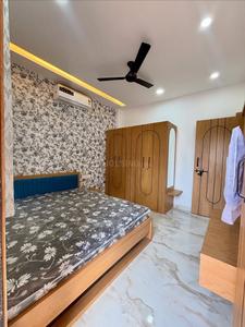 Bedroom Image of 950 Sq.ft 1 BHK Builder Floor for rent in Scheme 78 Indore for Rs. 19000
