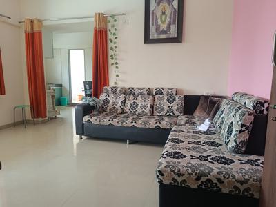 Hall Image of 980 Sq.ft 2 BHK Apartment / Flat for rent in Nisarg Renuka Akruti, Wakad Pune for Rs. 30000