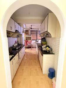 Kitchen Image of 1550 Sq.ft 3 BHK Apartment / Flat for sale in Friends Apartment, Patparganj New Delhi for Rs. 26000000
