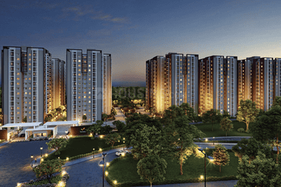 Image of 1585 Sq.ft 3 BHK Apartment / Flat for sale in Ramky One Symphony, Patancheru, Sangareddy for Rs. 12363000
