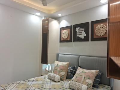 Bedroom Image of 600 Sq.ft 2 BHK Builder Floor for sale in Dwarka Mor New Delhi for Rs. 3200000
