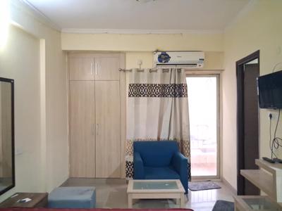Bedroom Image of 454 Sq.ft 1 RK Apartment / Flat for rent in Supertech Eco Suites, Sector 137 Noida for Rs. 20000
