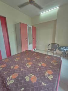 Bedroom Image of 1200 Sq.ft 2 BHK Apartment / Flat for rent in Proviso Sai Proviso Aashlesha, Kopar Khairane Navi Mumbai for Rs. 85000
