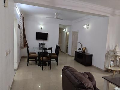Living Room Image of 1675 Sq.ft 3 BHK Apartment / Flat for rent in Rohtas Plumeria Homes, Gomti Nagar Lucknow for Rs. 36000