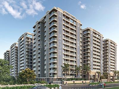 Image of 1851 Sq.ft 3 BHK Apartment / Flat for sale in Pramukh Skycity World, New Althan, Surat for Rs. 6750000