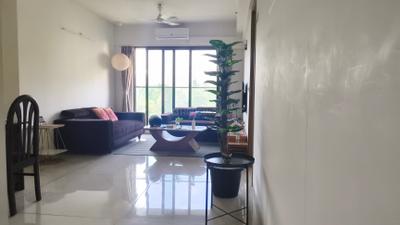 Living Room Image of 1275 Sq.ft 3 BHK Apartment / Flat for sale in Godrej Urban Park, Powai Mumbai for Rs. 37500000