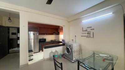 Living Room Image of 1370 Sq.ft 3 BHK Apartment / Flat for rent in Jain Dream Palazzo, Rajarhat Kolkata for Rs. 20000