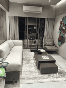 Living Room Image of 1800 Sq.ft 3 BHK Apartment / Flat for sale in Ratna Trident Experia, Vaishno Devi Circle Ahmedabad for Rs. 7700000