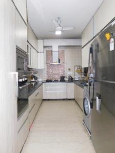 Kitchen Image of 2000 Sq.ft 3 BHK Builder Floor for sale in Safdarjung Enclave New Delhi for Rs. 50000000