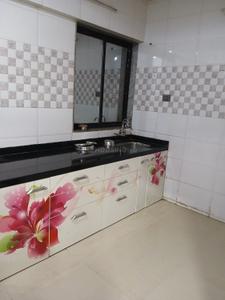 Kitchen Image of 700 Sq.ft 1 BHK Apartment / Flat for rent in Panvelkar Montana, Badlapur East Badlapur for Rs. 7000