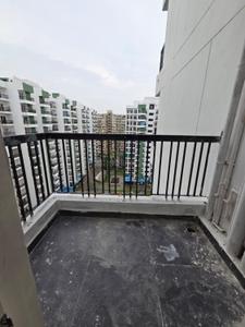 Balcony Image of 1240 Sq.ft 3 BHK Apartment / Flat for rent in Cosmos Ashoka Apartment, Milakpur Goojar Bhiwadi for Rs. 20000