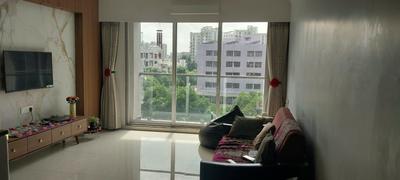 Living Room Image of 2200 Sq.ft 3 BHK Apartment / Flat for sale in Someshwar Shaligram Flats, Vesu Surat for Rs. 14500000