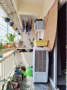 Balcony Image of 1214 Sq.ft 2 BHK Apartment / Flat for sale in Varthur Bengaluru for Rs. 8800000