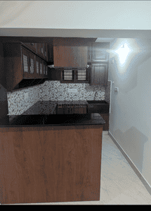 Kitchen Image of 750 Sq.ft 1 BHK Independent House for rent in MS Ramaiah City, JP Nagar Bengaluru for Rs. 25500