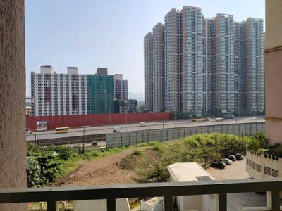 Living Room Image of 850 Sq.ft 2 BHK Apartment / Flat for rent in Paradise Sai World City, Panvel Navi Mumbai for Rs. 30000