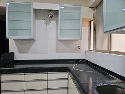 Kitchen Image of 1500 Sq.ft 3 BHK Apartment / Flat for rent in Mainland Valencia, Wagholi Pune for Rs. 29000