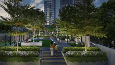 Image of 2100 Sq.ft 3 BHK Apartment / Flat for sale in DNR Highline, Rajajinagar, Bengaluru for Rs. 41000000