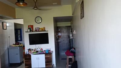 Living Room Image of 666 Sq.ft 1 BHK Apartment / Flat for sale in SP Krishna Aangan Complex, Vasan Nagar Navi Mumbai for Rs. 4300000