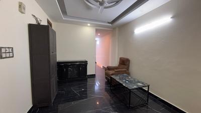 Living Room Image of 750 Sq.ft 2 BHK Apartment / Flat for rent in Chhattarpur New Delhi for Rs. 25000
