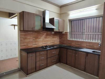 Kitchen Image of 1260 Sq.ft 2 BHK Independent House for rent in Kasturi Nagar Bengaluru for Rs. 37000