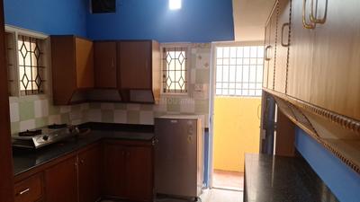 Kitchen Image of 1200 Sq.ft 2 BHK Builder Floor for rent in Arakere Bengaluru for Rs. 30000