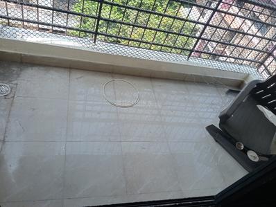 Balcony Image of 650 Sq.ft 1 BHK Apartment / Flat for rent in S K Heights, Ghansoli Navi Mumbai for Rs. 25000