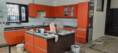 Kitchen Image of 3000 Sq.ft 3.5 BHK Builder Floor for rent in Sector 50 Noida for Rs. 80000