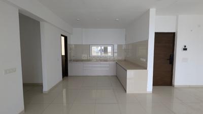 Kitchen Image of 1100 Sq.ft 3 BHK Apartment / Flat for rent in Fortune Air, Gotri Vadodara for Rs. 32000