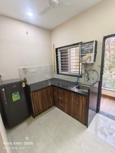 Kitchen Image of 1500 Sq.ft 1 BHK Apartment / Flat for rent in Mahalakshmi Nagar Indore for Rs. 22000