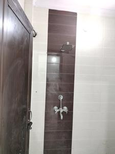 Common Bathroom One Image of 810 Sq.ft 2 BHK Builder Floor for sale in Mahavir Enclave New Delhi for Rs. 4200000