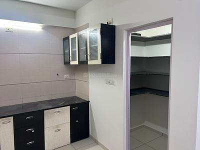 Kitchen Image of 1589 Sq.ft 3 BHK Apartment / Flat for rent in Radha Jaldeep Icon, Makarba Ahmedabad for Rs. 32000