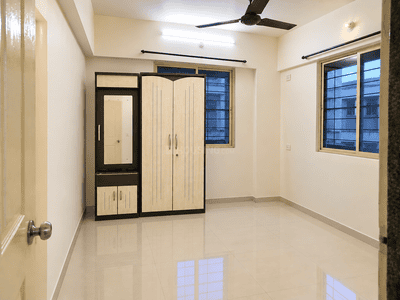 Bedroom Image of 900 Sq.ft 2 BHK Apartment / Flat for rent in Shree Kalp Residency, Chakan Pune for Rs. 16000