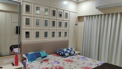 Bedroom Image of 2000 Sq.ft 3 BHK Apartment / Flat for rent in Avikam Giriraj, Zundal Ahmedabad for Rs. 40000