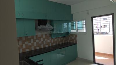 Kitchen Image of 1420 Sq.ft 3 BHK Apartment / Flat for rent in Nest Bonsai, Ottiyambakkam Chennai for Rs. 28000