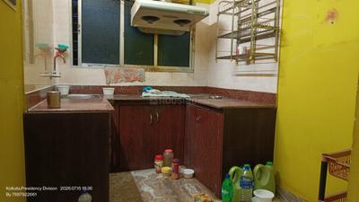 Kitchen Image of 600 Sq.ft 2 BHK Apartment / Flat for sale in Paschim Putiary Kolkata for Rs. 1600000