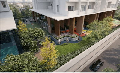 Image of 1596 Sq.ft 3 BHK Apartment / Flat for sale in SMP 6 Boulevard, Tathawade, Pune for Rs. 13000000