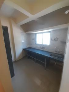 Kitchen Image of 600 Sq.ft 1 BHK Independent House for rent in Kalewadi Pune for Rs. 16000