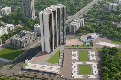 Image of 610 Sq.ft 1 BHK Apartment / Flat for sale in Vihang Thane Infinity, Thane West, Thane for Rs. 5250000