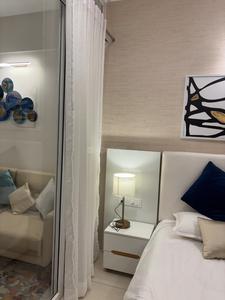 Bedroom Image of 580 Sq.ft 1 BHK Studio for rent in L And T Raintree Boulevard, Sahakara Nagar Bengaluru for Rs. 44000