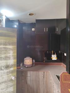 Kitchen Image of 950 Sq.ft 2 BHK Builder Floor for rent in Vasundhara Ghaziabad for Rs. 16000