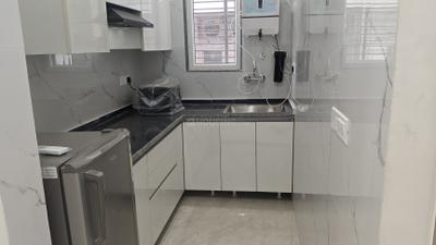 Kitchen Image of 1050 Sq.ft 1 BHK Builder Floor for rent in Sector 46 Gurgaon for Rs. 38000