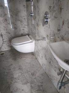 Common Bathroom Image of 985 Sq.ft 2 BHK Apartment / Flat for rent in Supreme Lake Florence, Powai Mumbai for Rs. 78000