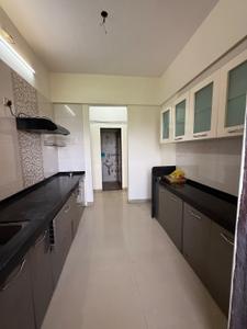 Kitchen Image of 705 Sq.ft 1 BHK Apartment / Flat for rent in Rutu River Estate, Kalyan West Kalyan for Rs. 13999