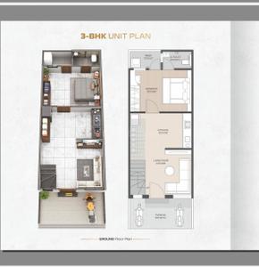 Image of 1050 Sq.ft 3 BHK Independent House for sale in Zadeshwar, Bharuch for Rs. 4500000
