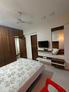 Bedroom Image of 2675 Sq.ft 4 BHK Apartment / Flat for sale in Goyal Riviera Harmony, Prahlad Nagar Ahmedabad for Rs. 25100000