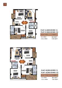 Image of 902 Sq.ft 3 BHK Apartment / Flat for sale in Avenue, Jalukbari, Guwahati for Rs. 5814400