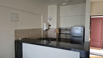 Kitchen Image of 705 Sq.ft 1 BHK Apartment / Flat for sale in Lodha Belmondo, Gahunje Pune for Rs. 7700000