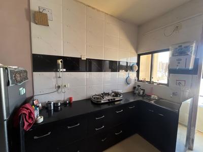 Kitchen Image of 954 Sq.ft 2 BHK Apartment / Flat for sale in Wallman Sukhdham Residency, Waghodia Road Vadodara for Rs. 3200000