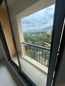 Balcony Image of 1100 Sq.ft 2 BHK Apartment / Flat for sale in Cosmos Meluha, Khidkali Thane for Rs. 5900000